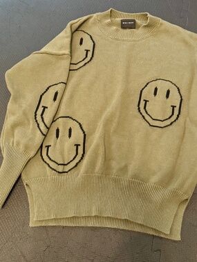 Miou Muse Happy Face Sweater
